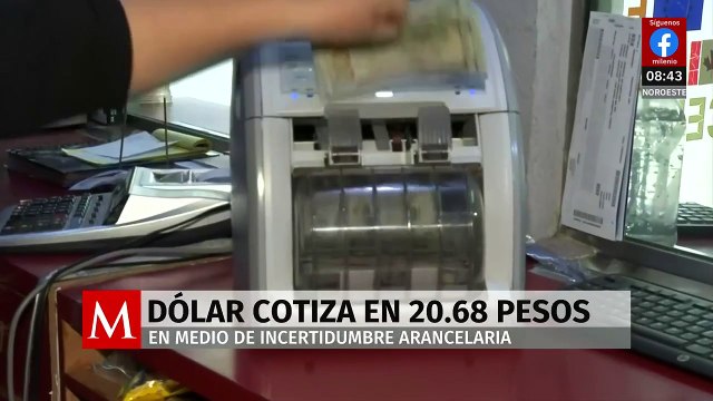 Tipo de cambio sufre ante la amenaza de aranceles; así evoluciona el dólar