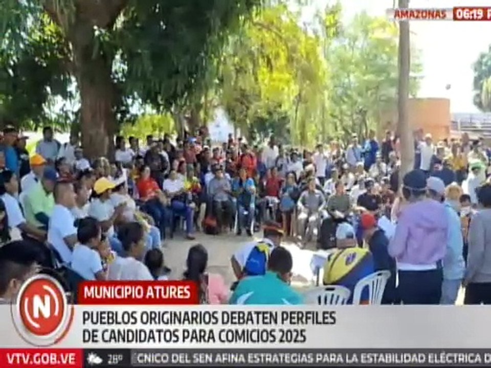 Amazonas| Pueblos originarios participaron en una asamblea para escoger a su candidato para el 27abr