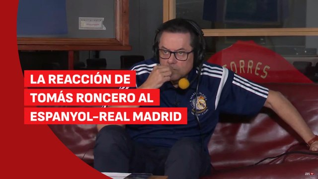 La reacción de Roncero a la hecatombe madridista: indignación con los árbitros y enfado histórico final