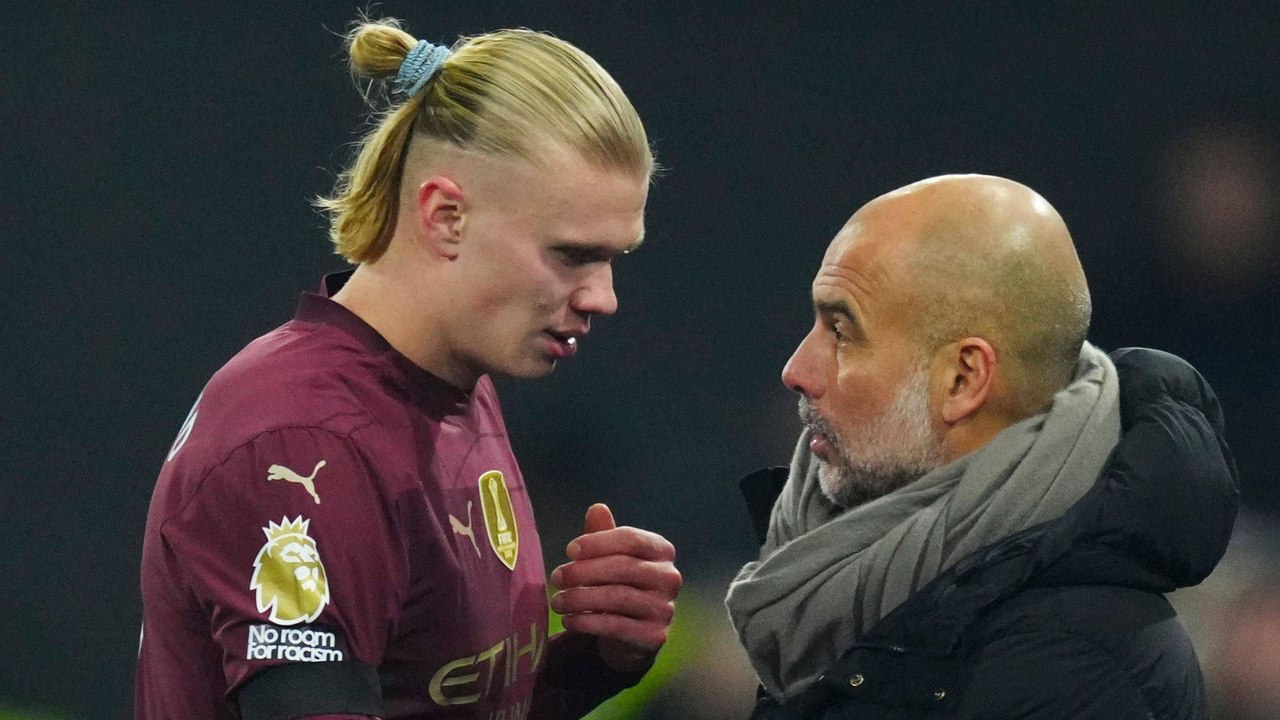 Guardiola: 'Nicht einfach, wenn du geschubst, umarmt und geküsst wirst'