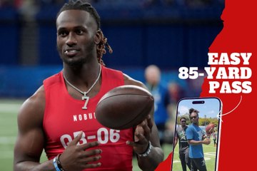 Easy 85-yard throw! Patriots ' QB Joe Milton surprises evryone with his arm