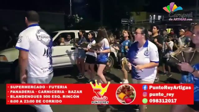 Ensayos de algunas Escuelas de Samba de Artigas, Uruguay (31/01/2025)