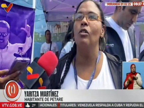 Miranda | Petareños recibieron diversas asistencias sociales gracias al Plan Antonio José de Sucre