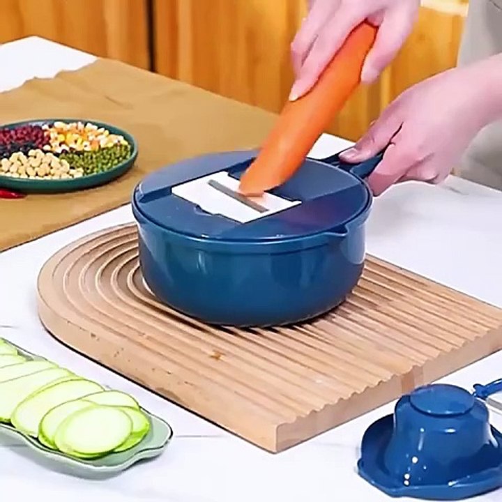 LDQ 12-in-1 Manual Vegetable Chopper & Slicer