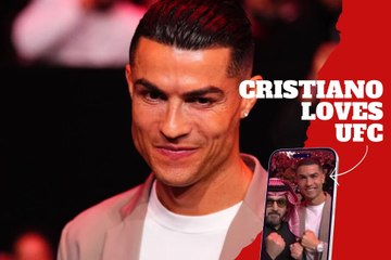 Take a look! Cristiano Ronaldo and Dana White together at Arabia's UFC