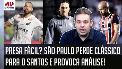 "O SÃO PAULO FICOU EXPOSTO! O  Zubeldía pra mim hoje..." DERROTA pro Santos é ANALISADA!