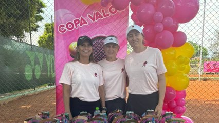 Extenista Catalina Castaño, junto a sobrevivientes de cáncer, organizan la Copa Valor, torneo benéfico en Pereira