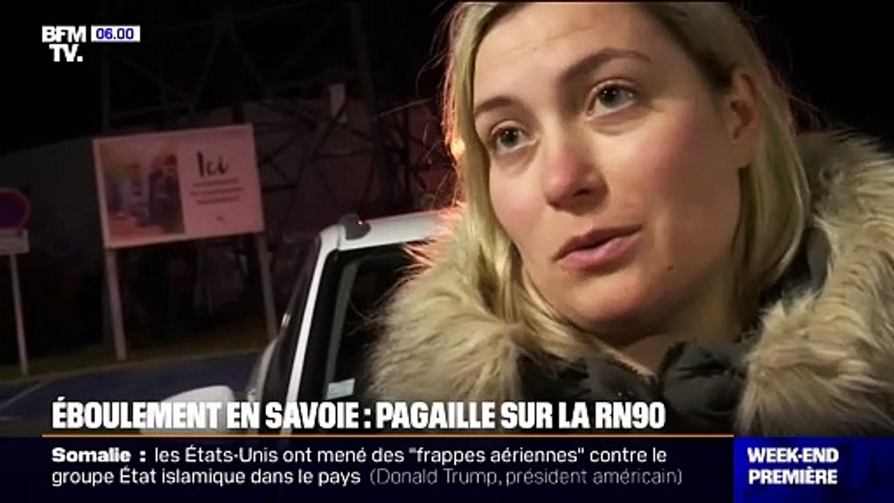 Éboulement en Savoie: 10.000 voitures sont restées bloquées sur le RN90 pendant des heures