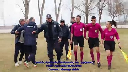 Ηρακλής Αμμουδιάς - Πανθρακικός 1-2,κόκκινη κάρτα στον Στοϊνοβιτς