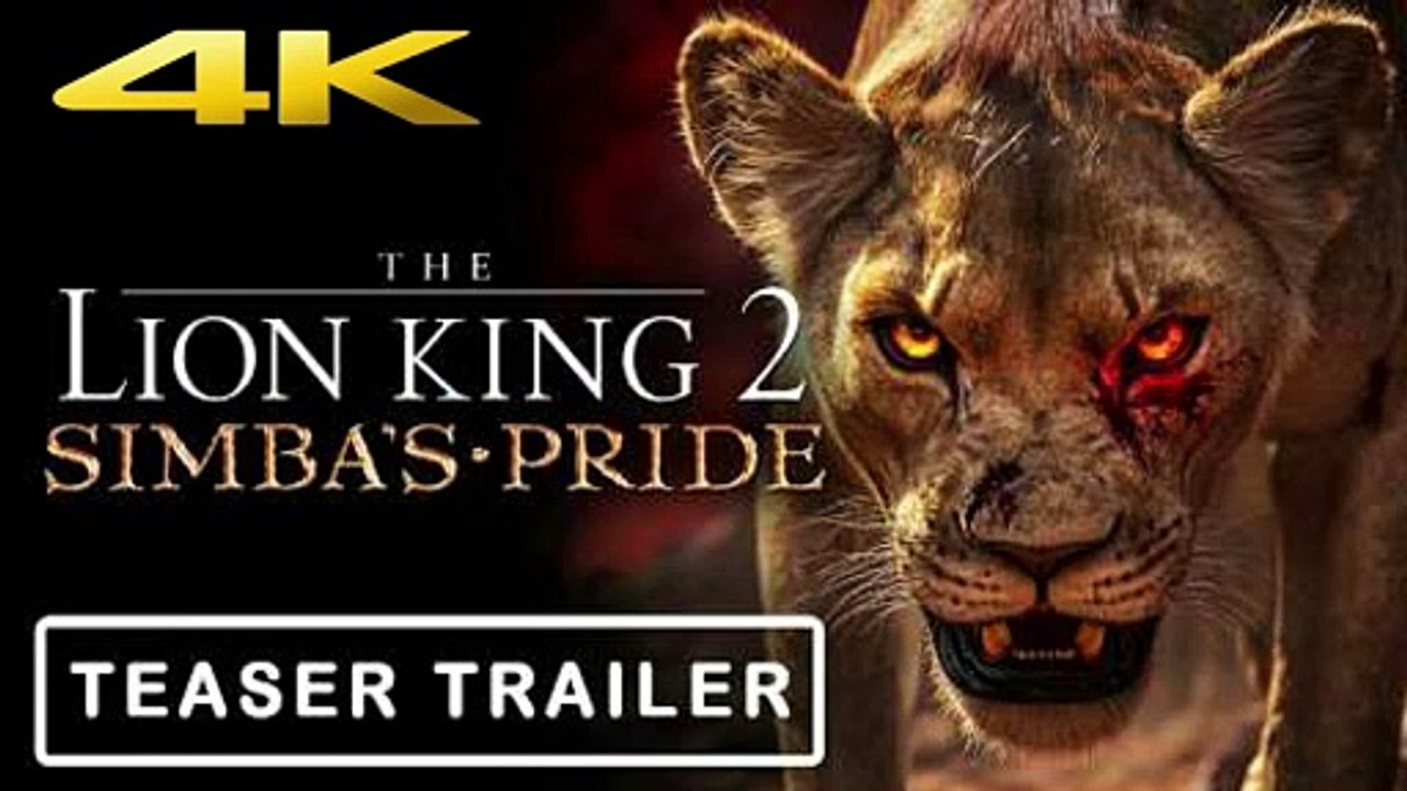 The Lion King 2: Simba s Pride (2026) Live Action | Official Disney Teaser  Trailer - video Dailymotion