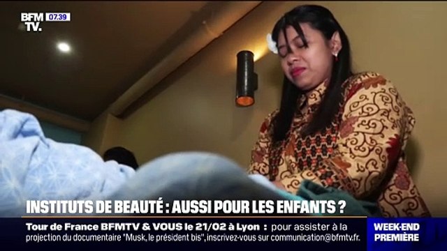 Ça me détend : des instituts de beauté proposent des massages pour les enfants