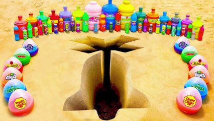 How to create a Christmas Bell pit vs Toothpaste Eruption, and Fanta vs Coca-Cola with Mentos