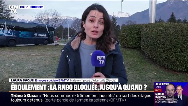 Éboulement en Savoie: l'accès aux stations de ski reste très difficile