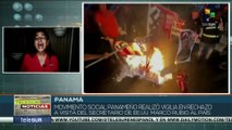 Movimiento social panameño realizó vigilia en rechazo a visita del Secretario  estadounidense