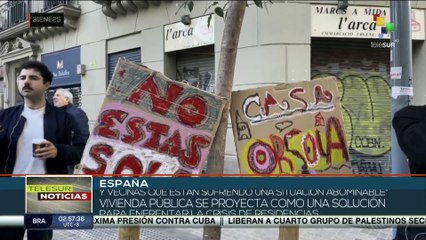 Ciudadanos se movilizan para frenar desalojos de edificios a manos del Fondo Buitre en España