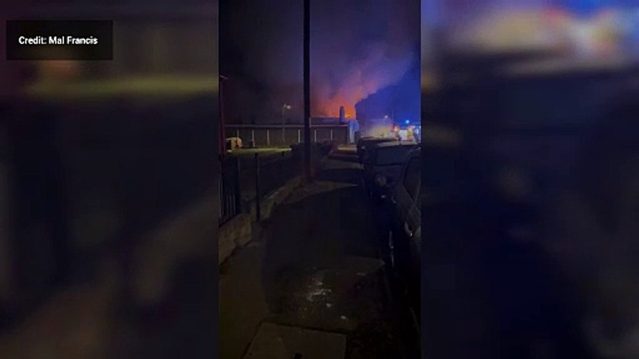 Fire at car repair shop in Pier Avenue, Herne Bay