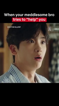 Park Shin-hye's Hilarious Love Confession Hijacked by Her Little Brother! 😂💔Doctor Slump Netflix