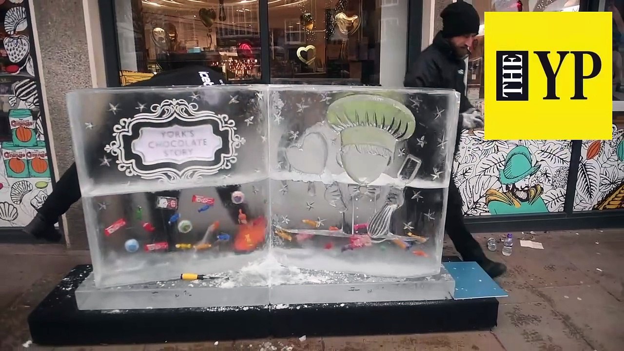 York Ice Trail: Incredible frozen sculptures - Simon Hulme captures York Ice Trail