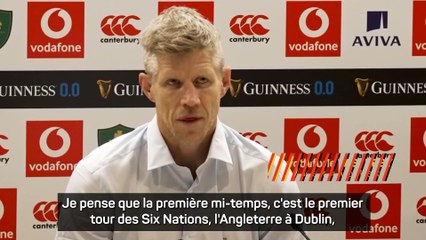 Irlande - Easterby : “Toujours un peu un bras de fer”