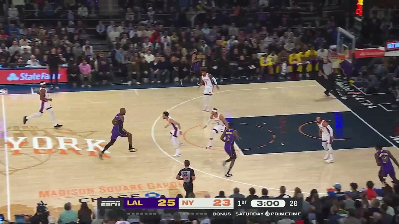 The best of LeBron's 33 point triple-double