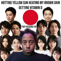 Foxy Kitsune Fox - Hotting Yellow Sun Heating My Brown Skin Getting Vitamin D (2025)