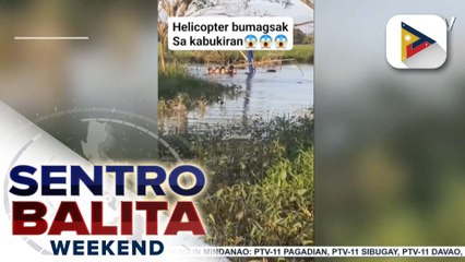 Piloto, patay sa pagbagsak ng helicopter sa Nueva Ecija