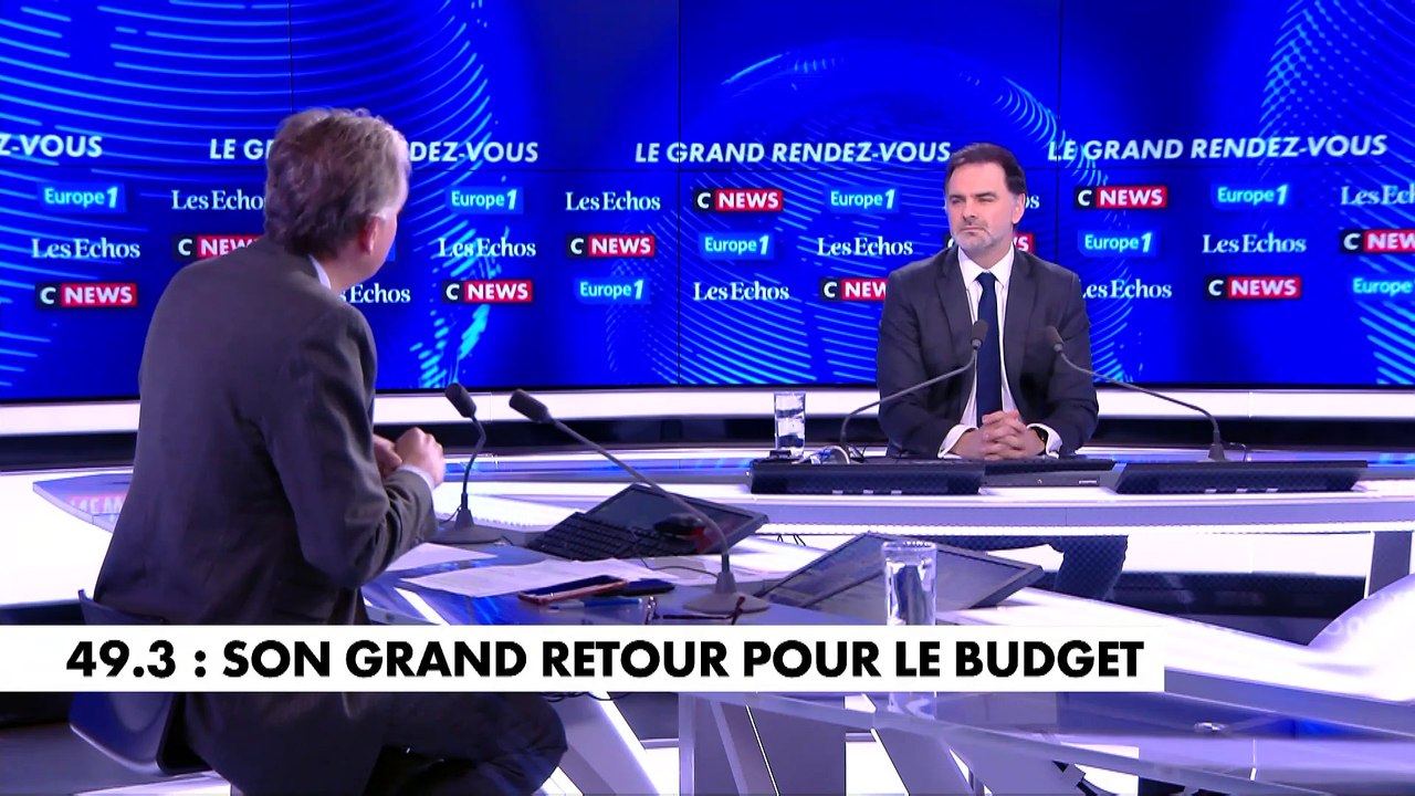 Bayrou va utiliser le 49.3  : «Je crois que le PS et le RN ne censureront pas» le gouvernement, avance Laurent Saint-Martin