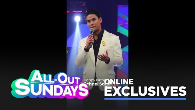 All-Out Sundays: Happy Birthday, MICHAEL SAGER! (Online Exclusives)