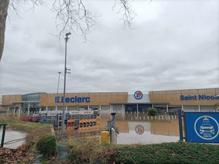 Les inondations à Saint-Nicolas-de-Redon