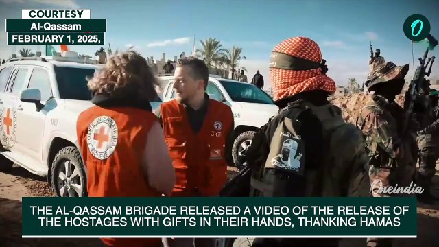 Hamas Releases Shocking Video of Hostage Release| Watch U.S Hostage Keith Siegel ‘Thank’ Hamas
