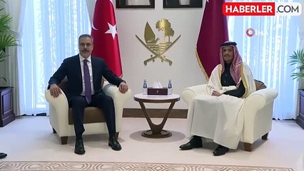 Bakan Fidan Katar Başbakanı ile Görüştü