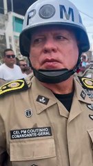 Festa de Iemanjá: 'Festa muito tranquila', avalia Comandante Geral da PM