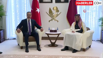 Bakan Fidan Katar Başbakanı ile Görüştü