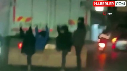 Gaziantep'te 4 Çocuğun Tehlikeli Kamyon Yolculuğu Kamerada