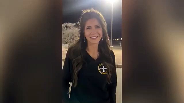 Homeland Security secretary Kristi Noem pledges to 'get dirtbags out of here' as she visits Texas-Mexico border