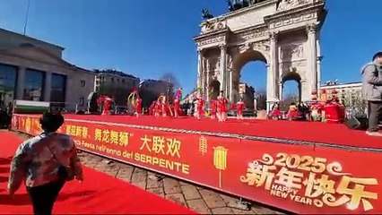 La festa per il Capodanno cinese a Milano