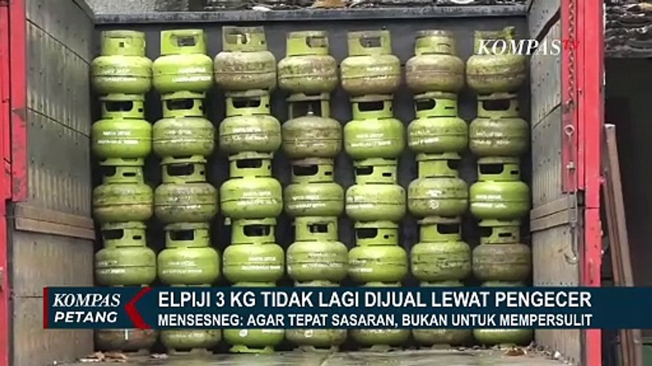 Kata Mensesneg Soal Aturan Baru Gas Elpiji 3 kg: Supaya Tepat Sasaran, Harga Tidak Berubah