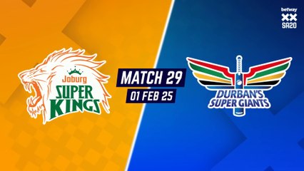Joburg Super Kings v Durban's Super Giants | Match 29 | Long Highlights