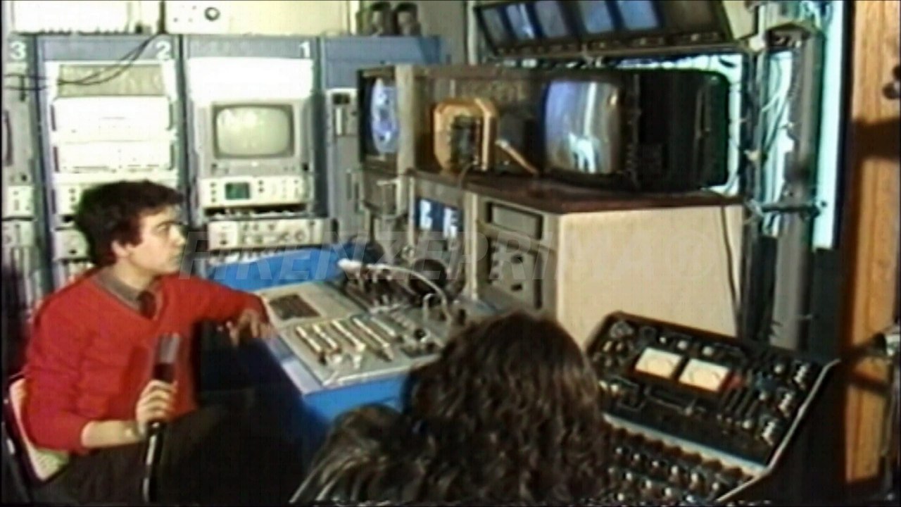 Studio TV Philips LDK 3 di Teleregione Toscana - Tele Centro Toscana 1981 - '84
