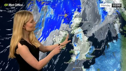 Met Office Sunday Afternoon Weather Forecast 02/02/2025