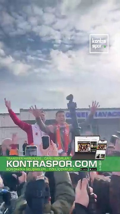 Alvaro Morata, Galatasaray taraftarına üçlü çektirdi