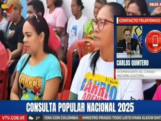 Vicepdte. CNE Carlos Quintero indicó que la modalidad de voto en Caracas automatizado y efectivo