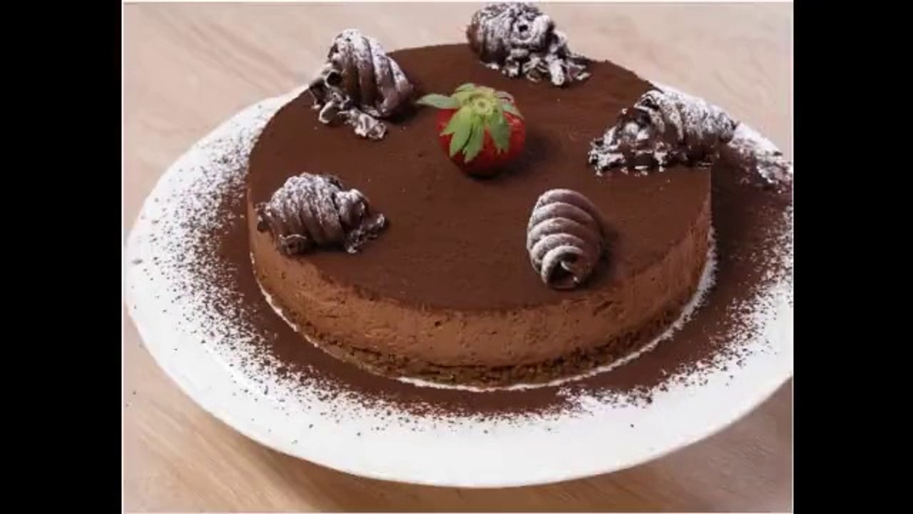Tarte glacée au Chocolat