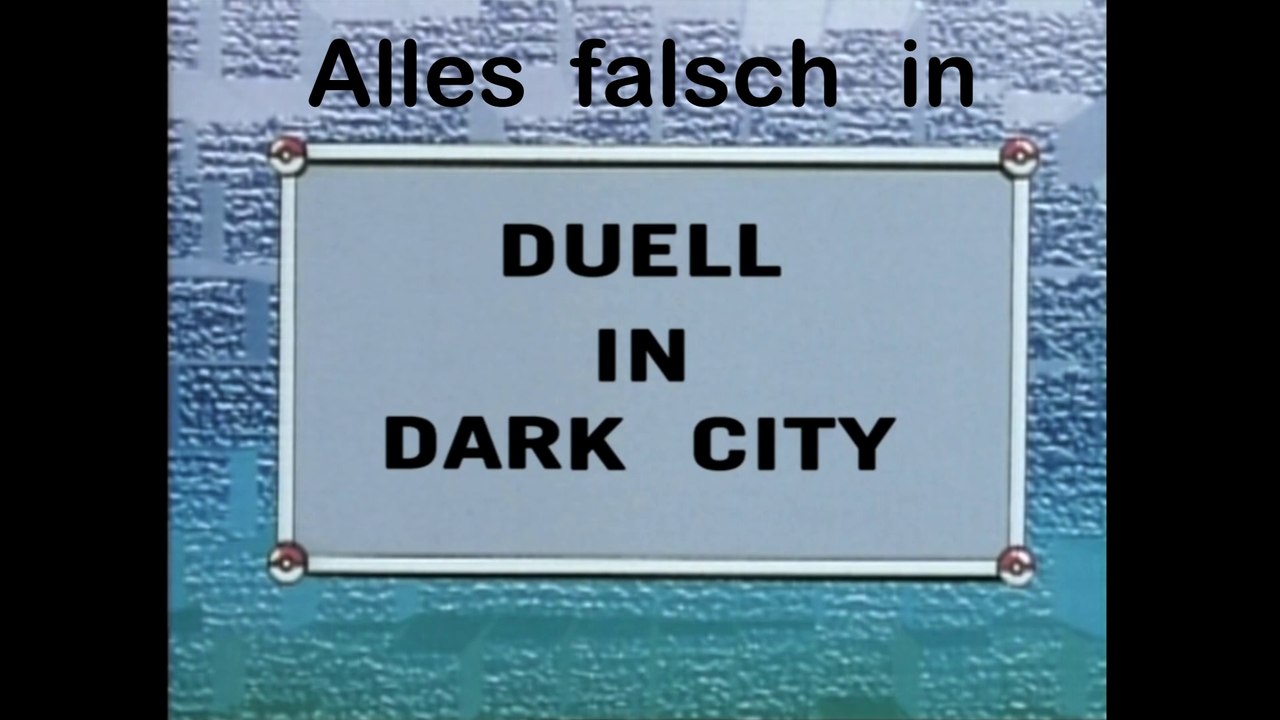 Alles Falsch in Pokémon: Episode 41 (Duell in Dark City)