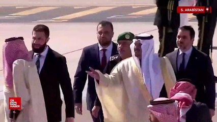 Suriye Cumhurbaşkanı Ahmed El Şara ilk resmi ziyareti için Riyad’da