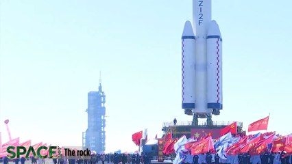 China Rolls Out Long March 2F Rocket For Shenzhou 17 Crew Launch