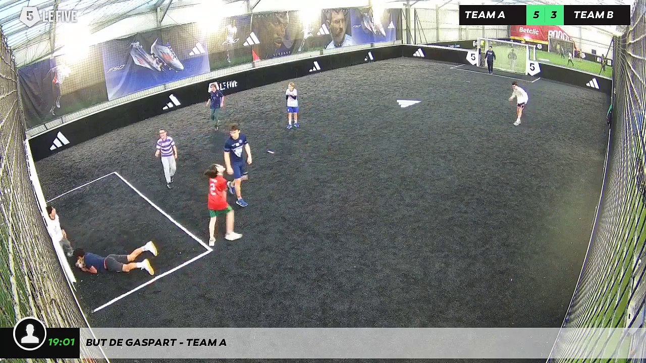 But de Gaspart - Team A