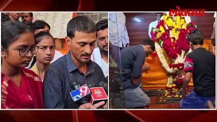 भगवानगड भेटीत धनंजय देशमुखांना नामदेव शास्त्रींनी काय सांगितलं