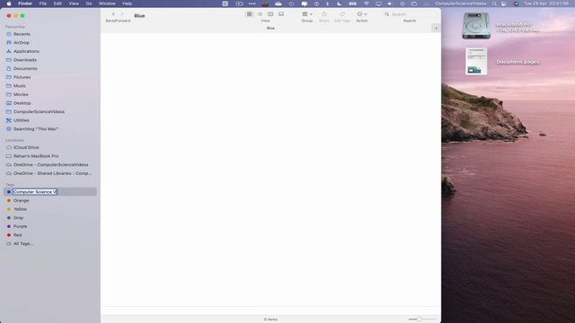 How to RENAME a Tag On the Finder Application Using a Mac - Basic Tutorial | New