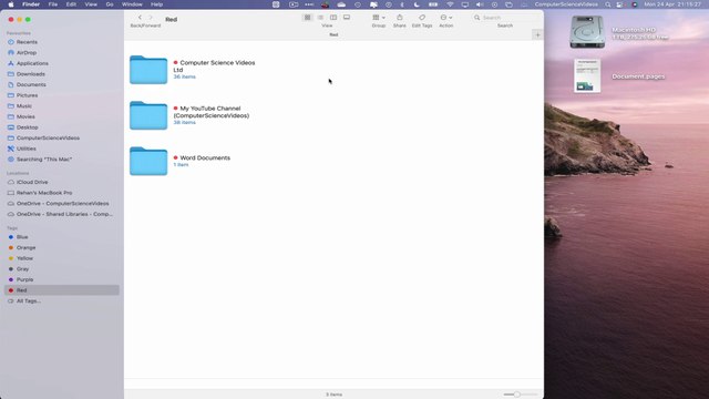 How to UNTAG & UN-COLOUR CODE a Folder On the Finder Application Using a Mac - Basic Tutorial | New